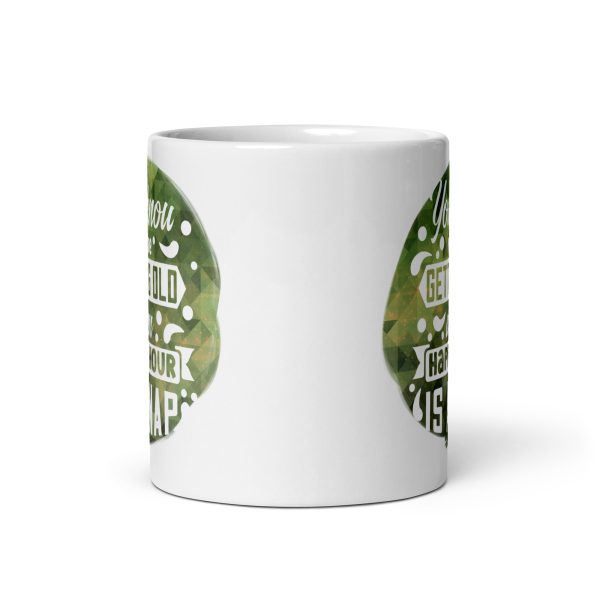 You know you're getting old when happy hour is a nap Funny Coffee Mug / Cup - Image 3