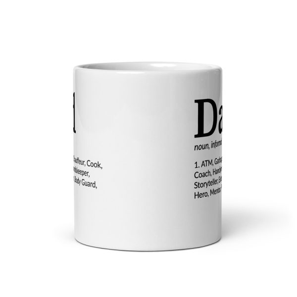 Dad noun Funny Coffee Mug / Cup - Image 3