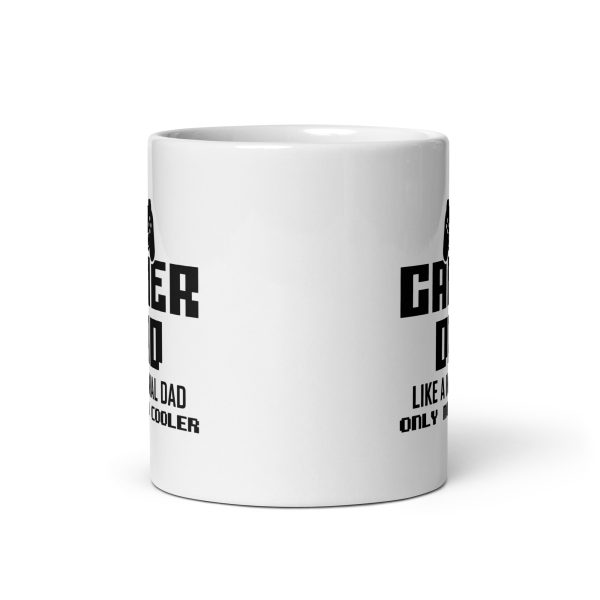 Gamer dad like a normal dad only much cooler Funny Coffee Mug / Cup - Image 3