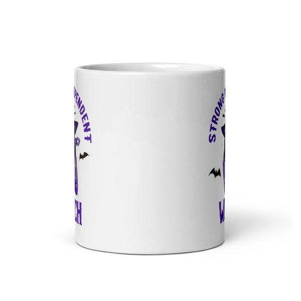 Strong independent witch funny Halloween coffee mug / cup - Image 3