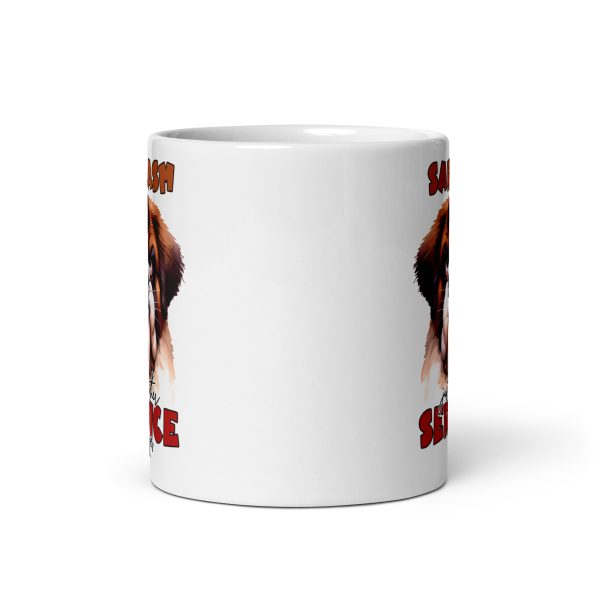 Sarcasm just another service I offer funny dog coffee mug / cup - Image 3