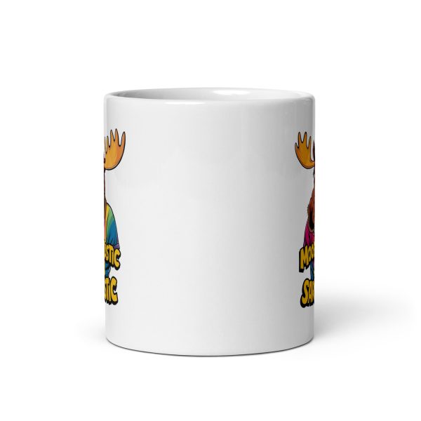 Moose-tastic and sarcastic funny moose coffee mug / cup - Image 3