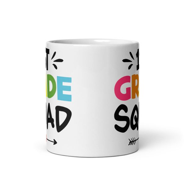 1st grade squad funny coffee mug / cup - Image 3