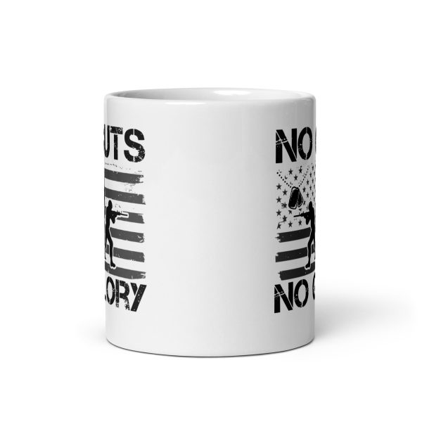 No guts no glory funny coffee mug / cup - Image 3