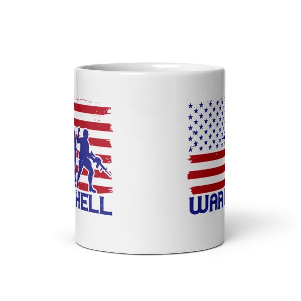 War is hell funny coffee mug / cup - Image 3