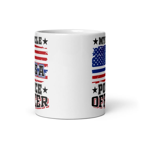 My uncle is a police officer funny coffee mug / cup - Image 3