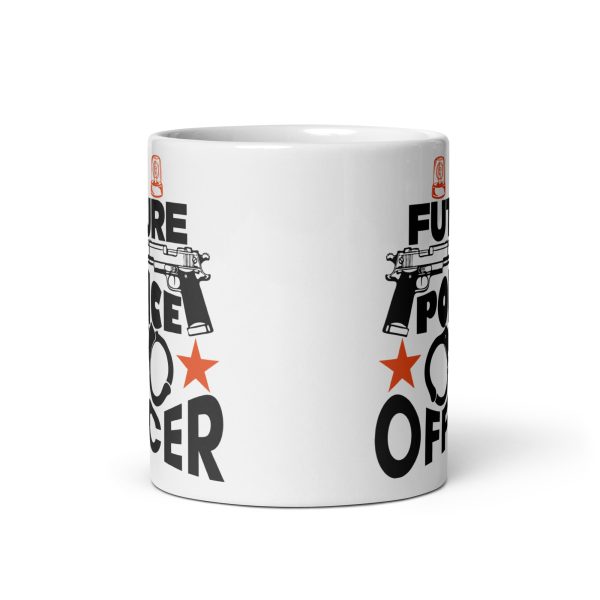 Future police officer funny coffee mug / cup - Image 3