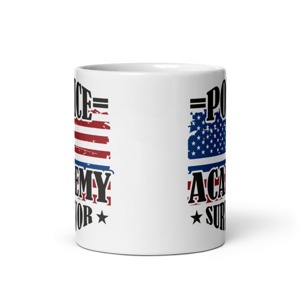 Police academy survivor funny coffee mug / cup - Image 3