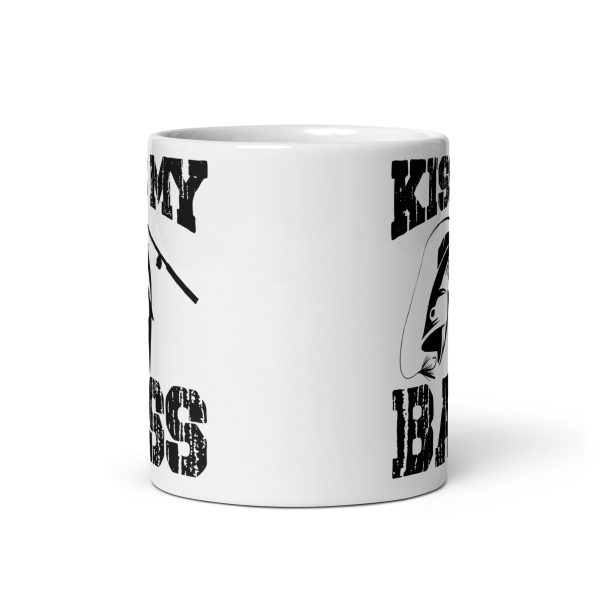 Kiss my bass funny coffee mug / cup - Image 3