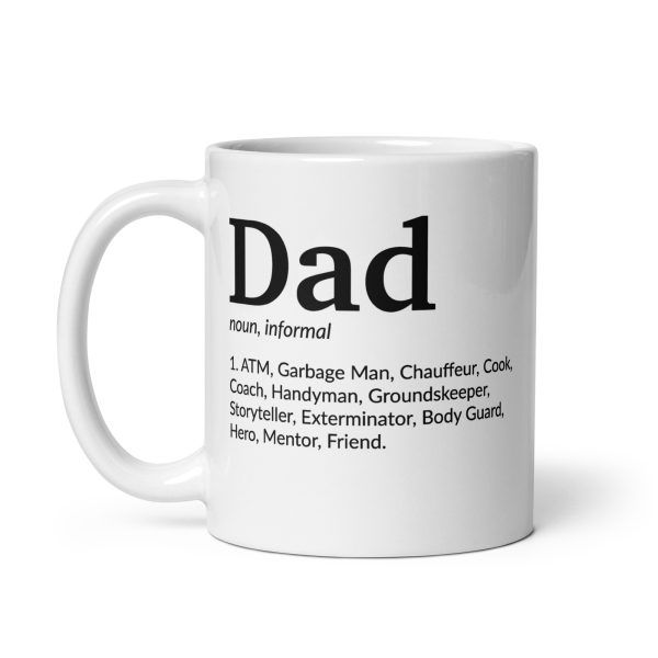 Dad noun Funny Coffee Mug / Cup - Image 2