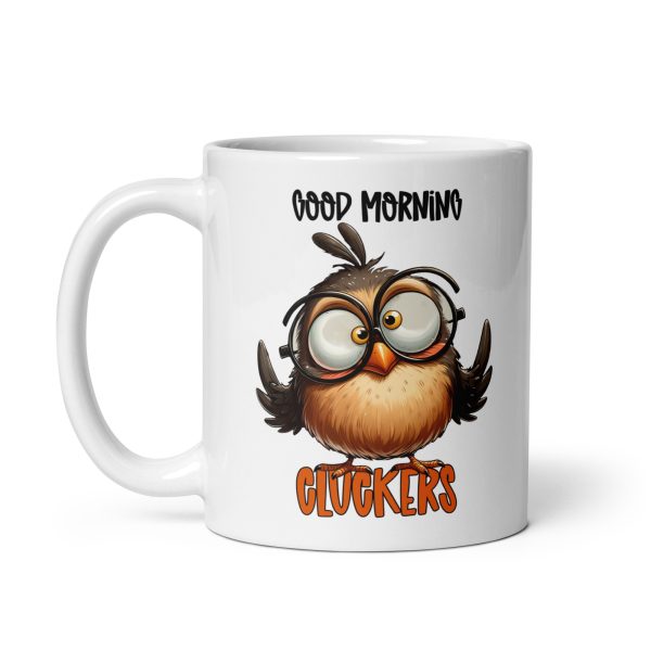 Good morning cluckers funny coffee mug / cup - Image 2