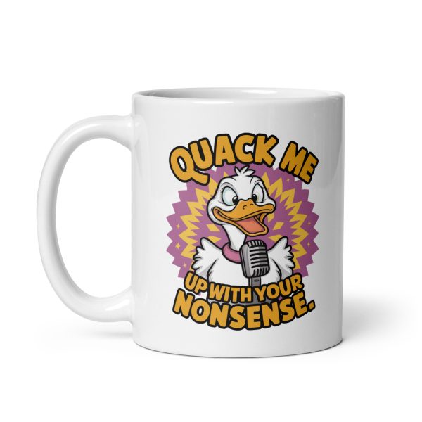 Quack me up with your nonsense funny coffee mug / cup - Image 2