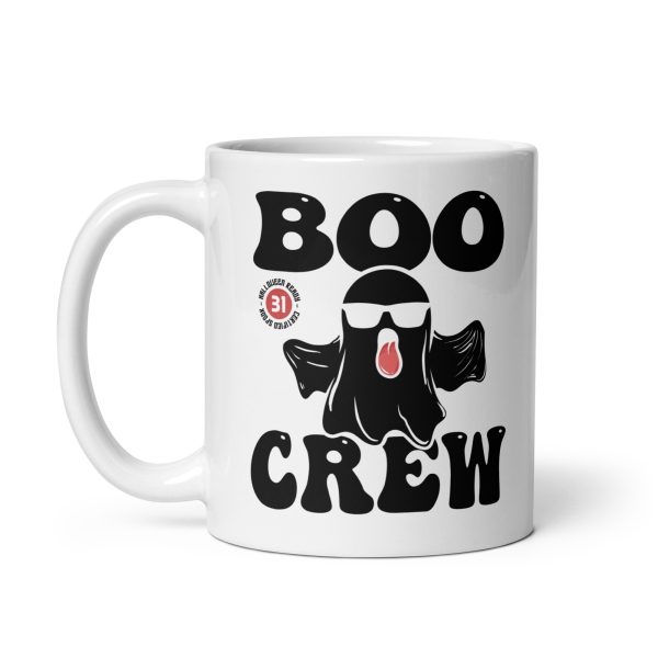 Boo crew funny Halloween coffee mug / cup - Image 2