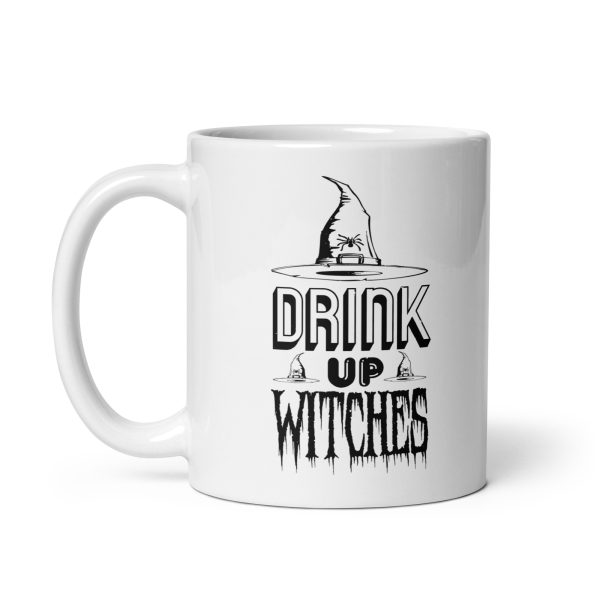 Drink up witches funny Halloween coffee mug / cup - Image 2