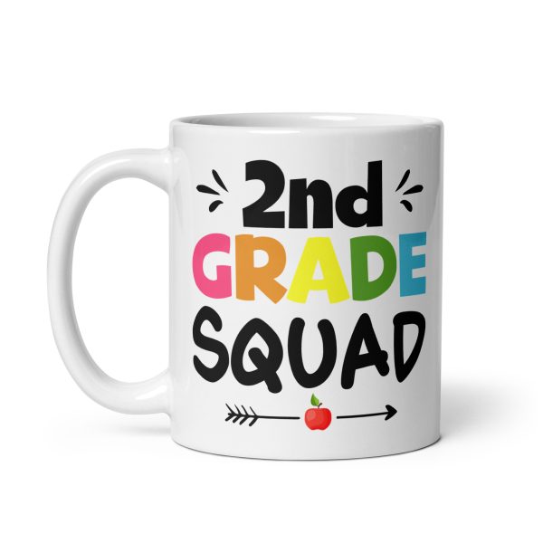 2nd grade squad funny coffee mug / cup - Image 2