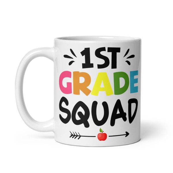 1st grade squad funny coffee mug / cup - Image 2