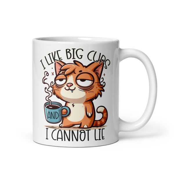 I like big cups I cannot lie funny coffee mug / cup