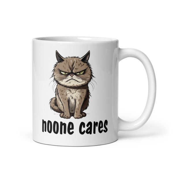 No one cares cat coffee mug / cup