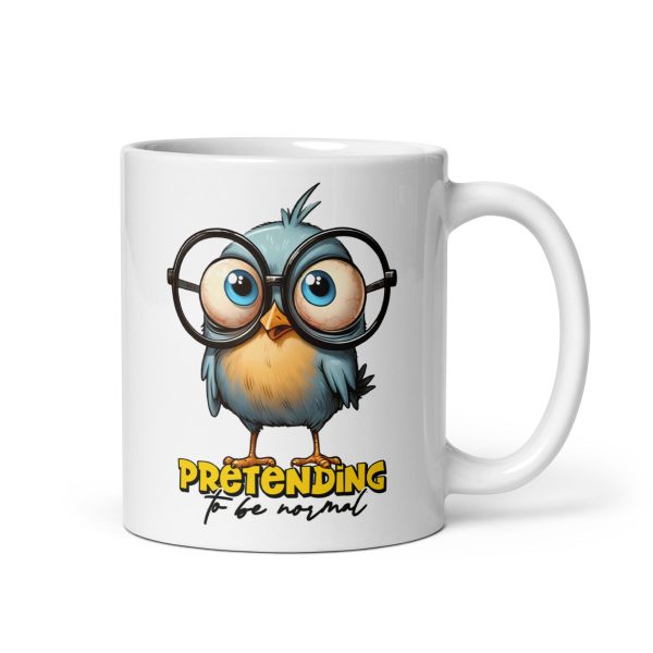 Pretending to be normal funny coffee mug / cup