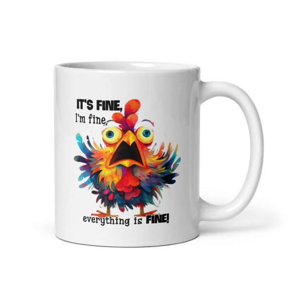 It's fine I'm fine everything is fine funny coffee mug / cup