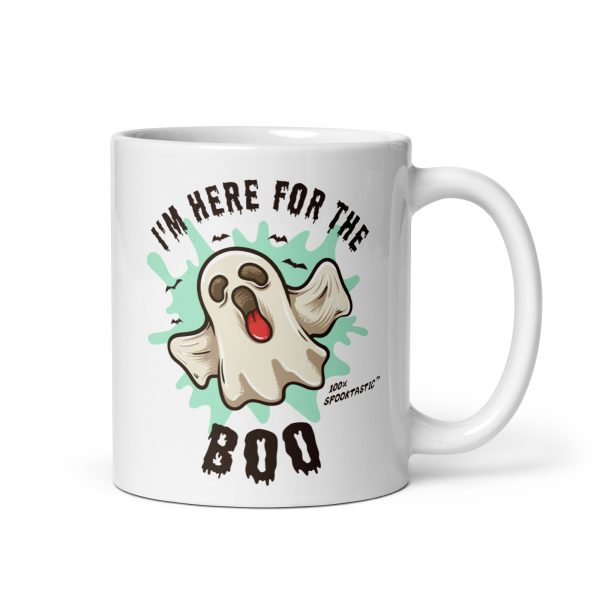 I'm here for the boo funny Halloween coffee mug / cup