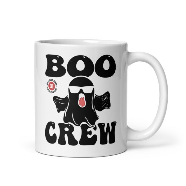 Boo crew funny Halloween coffee mug / cup