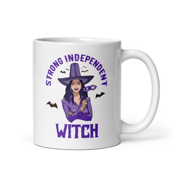 Strong independent witch funny Halloween coffee mug / cup