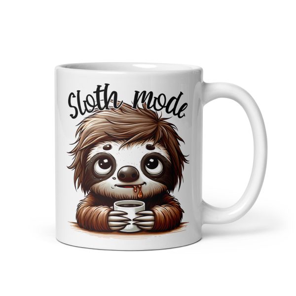 Sloth mode funny sloth coffee mug / cup