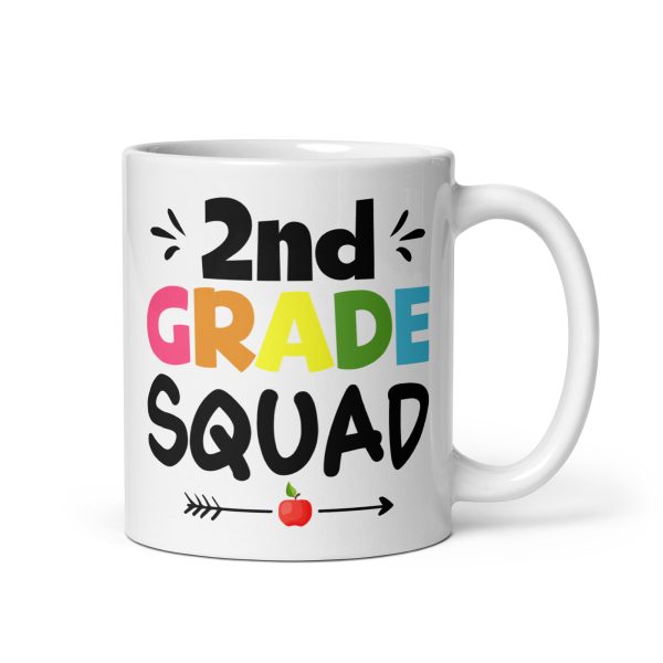 2nd grade squad funny coffee mug / cup