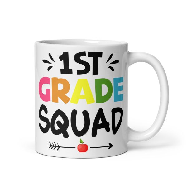 1st grade squad funny coffee mug / cup