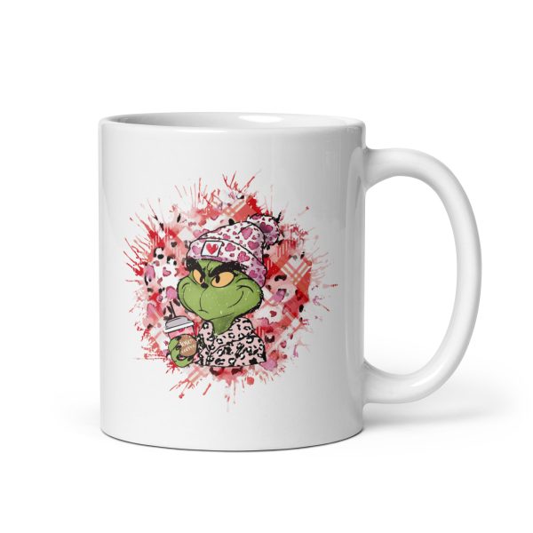 Coffee grinch funny coffee mug / cup