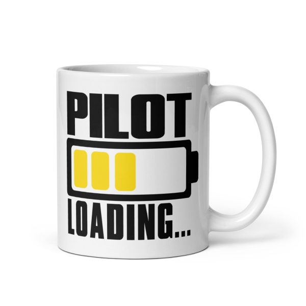 Pilot loading funny coffee mug / cup