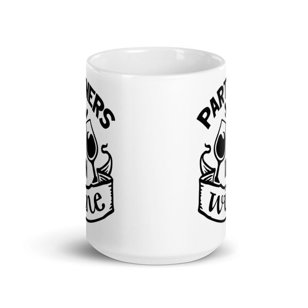 Partners in wine Funny Coffee Mug / Cup - Image 6