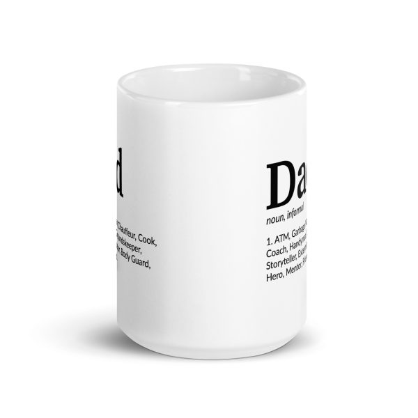 Dad noun Funny Coffee Mug / Cup - Image 6