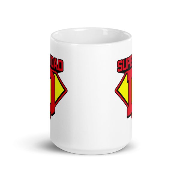 Super dad Funny Coffee Mug / Cup - Image 6