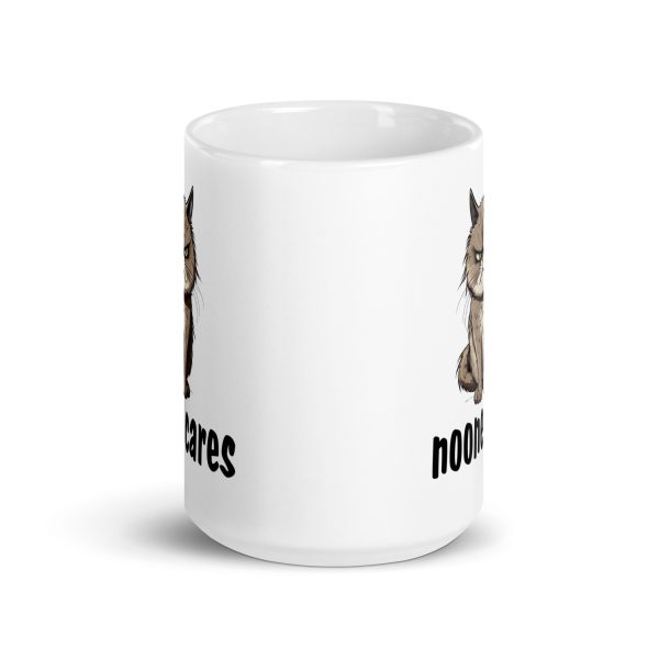 No one cares cat coffee mug / cup - Image 6