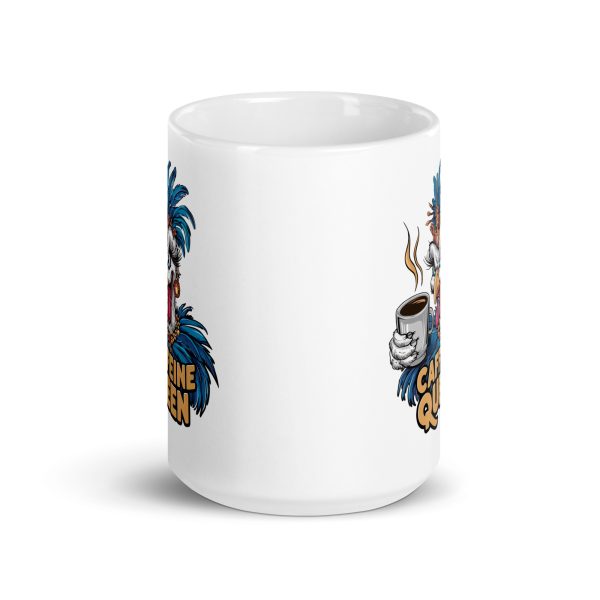 Caffeine Queen funny coffee mug / cup - Image 6