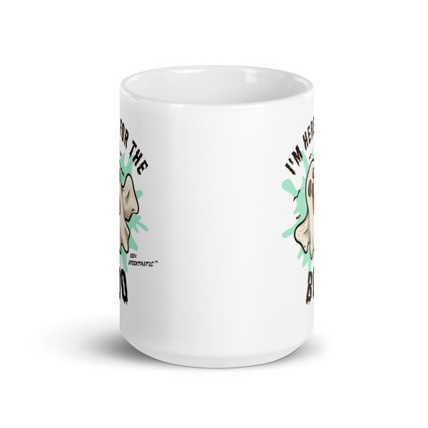 I'm here for the boo funny Halloween coffee mug / cup - Image 6