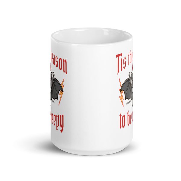 Tis the season to be creepy funny Halloween coffee mug / cup - Image 6