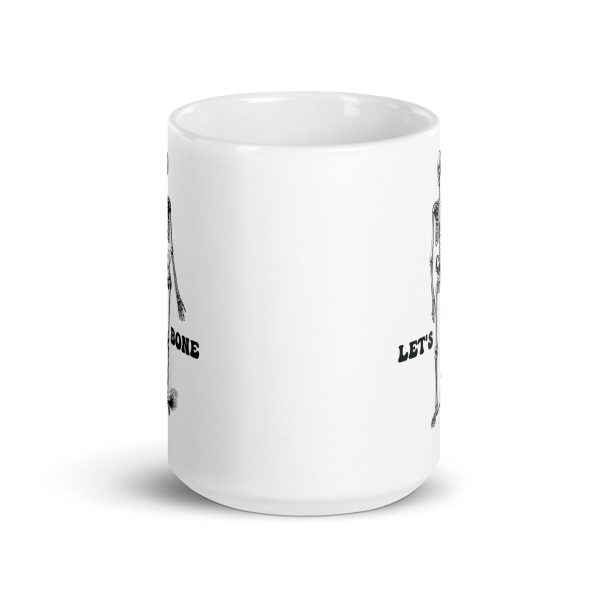 Let's bone funny Halloween coffee mug / cup - Image 6