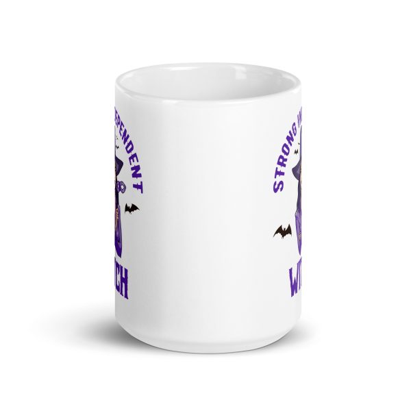 Strong independent witch funny Halloween coffee mug / cup - Image 6