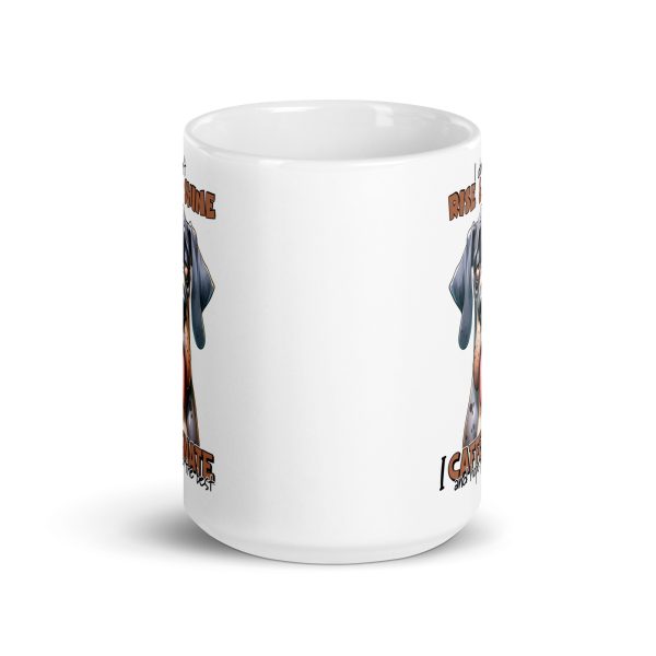 I don't rise & shine I caffeinate and hope for the best funny dog coffee mug / cup - Image 6