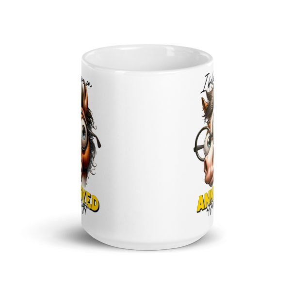 I believe in annoyed at first sight funny horse coffee mug / cup - Image 6