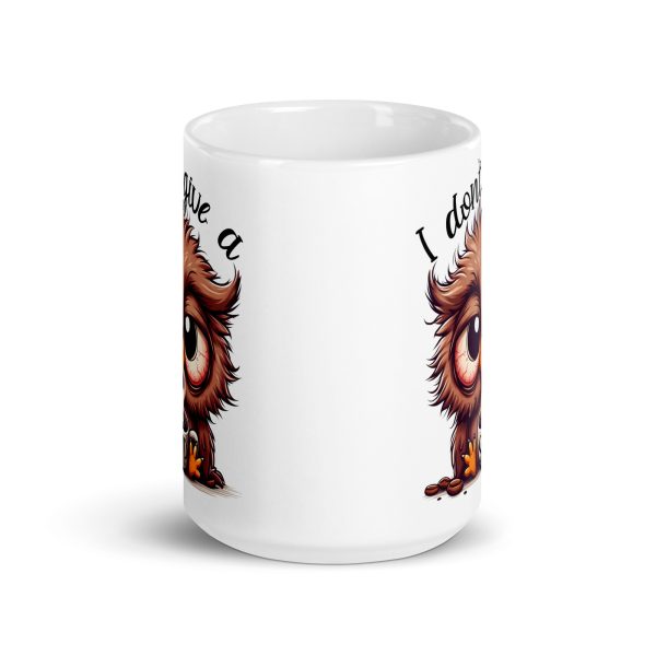 I don't give a sip funny owl coffee mug / cup - Image 6