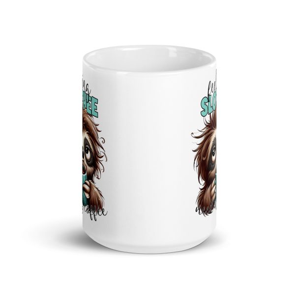 Feeling slothee funny sloth coffee mug / cup - Image 6