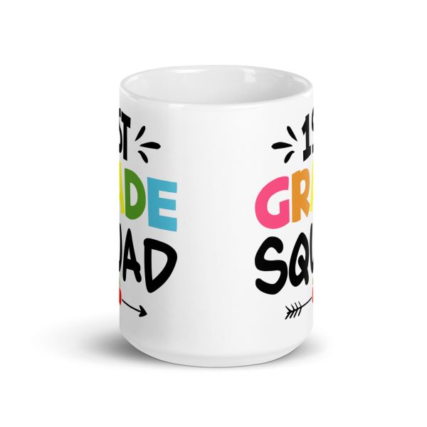 1st grade squad funny coffee mug / cup - Image 6