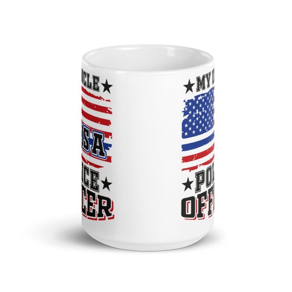 My uncle is a police officer funny coffee mug / cup - Image 6