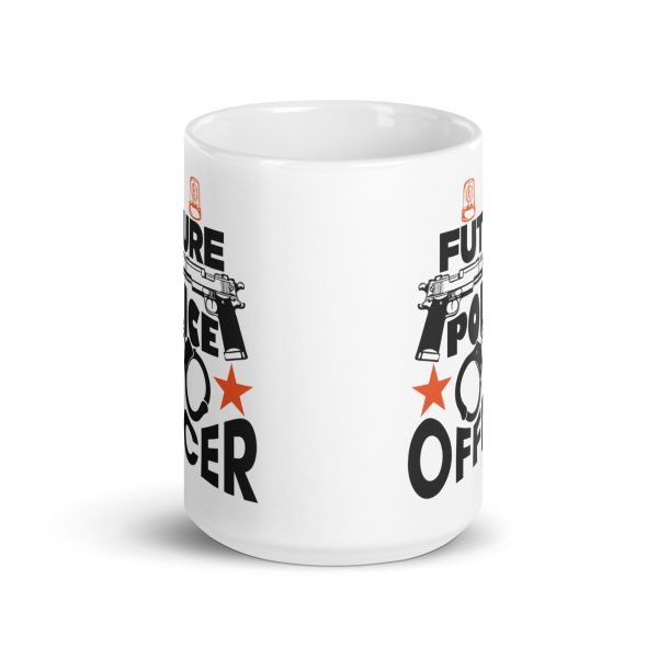 Future police officer funny coffee mug / cup - Image 6