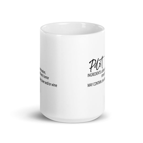 Pilot ingredients funny coffee mug / cup - Image 6