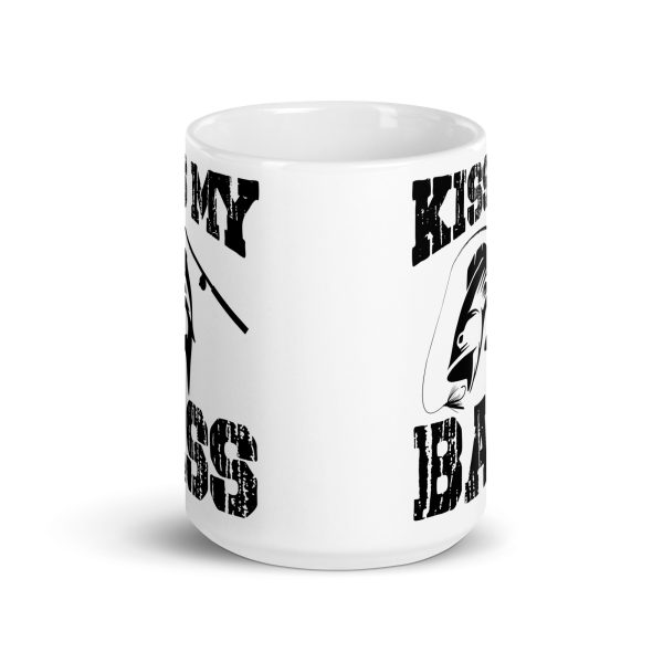 Kiss my bass funny coffee mug / cup - Image 6